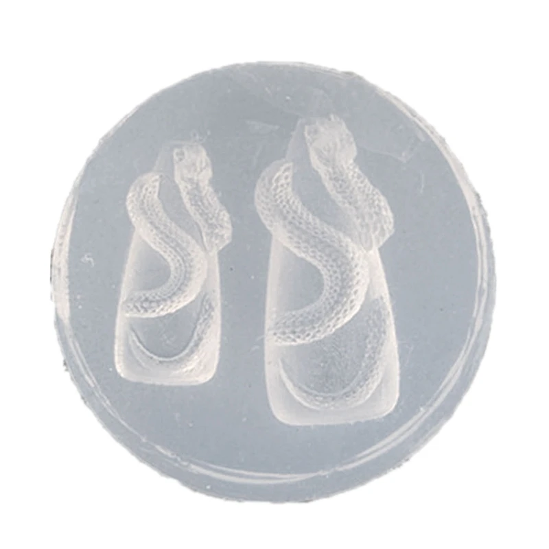 Nagelstempelschablone, Drachen-/Schlangenform, Nagelkunstformen, DIY-Nagelschnitzform, Nagelzubehör für Nagelkunst-Enthusiasten