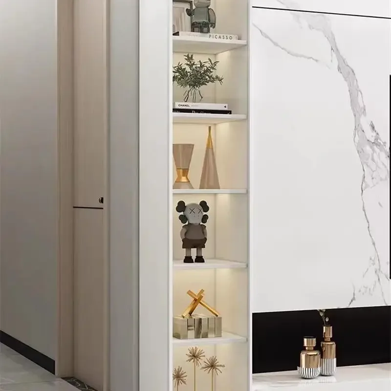 ตู้โชว์ตู้ชั้นวางเอกสารไวน์ห้องใต้ดินกระจกตู้เก็บไวน์ติดผนังห้องนั่งเล่นตู้เย็น vitrinas de vidrio เฟอร์นิเจอร์บาร์ในร่ม