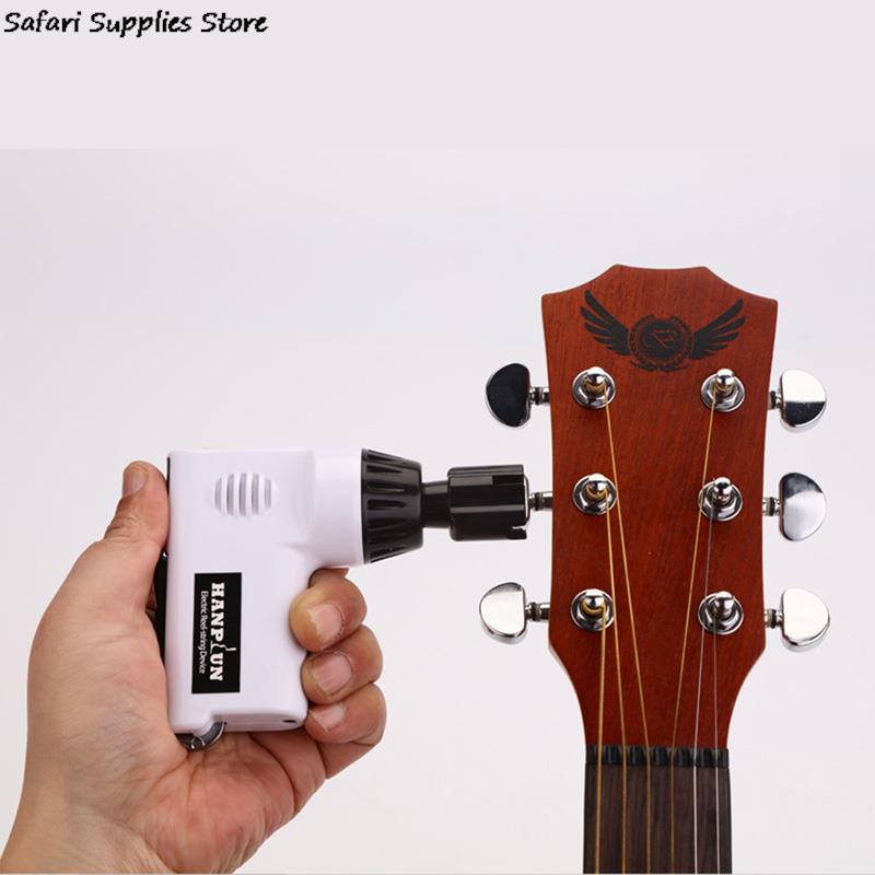 Tự Động Dây Đàn Guitar Cuốn Gọn Dây Cắt Restringing Dụng Cụ Dây Cắt
