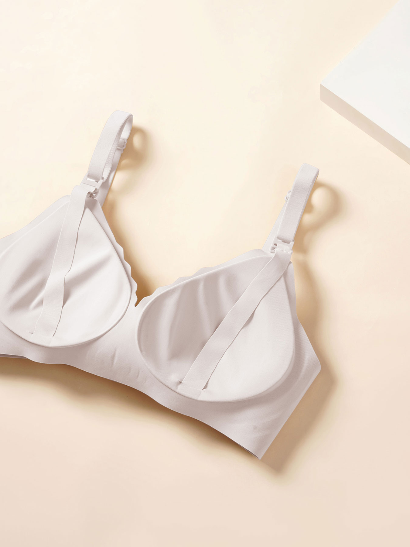 Nuevo sujetador de lactancia ultrafino, cómodo y transpirable sin rastro para mujer, sujetador de lactancia desmontable