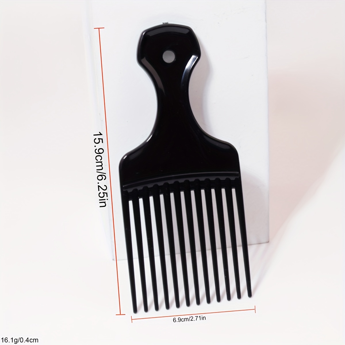 1 pz pettine africano per inserti pettine per capelli strumento per acconciatura pettine africano a denti larghi