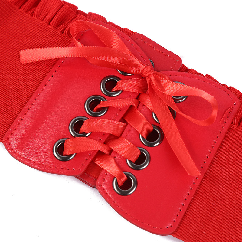Cinturón ancho para mujer, marca de lujo de alta calidad, cinturones elásticos blancos para pantalones, corsé de moda, cinturones elásticos para mujer