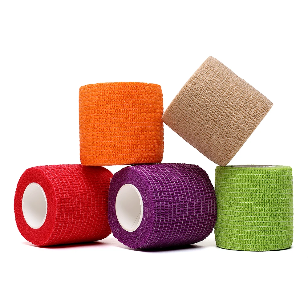 【Nuevo producto de venta caliente】 Vendaje autoadhesivo Vendaje protector deportivo autoadhesivo elástico de alta resistencia articulación médica fi