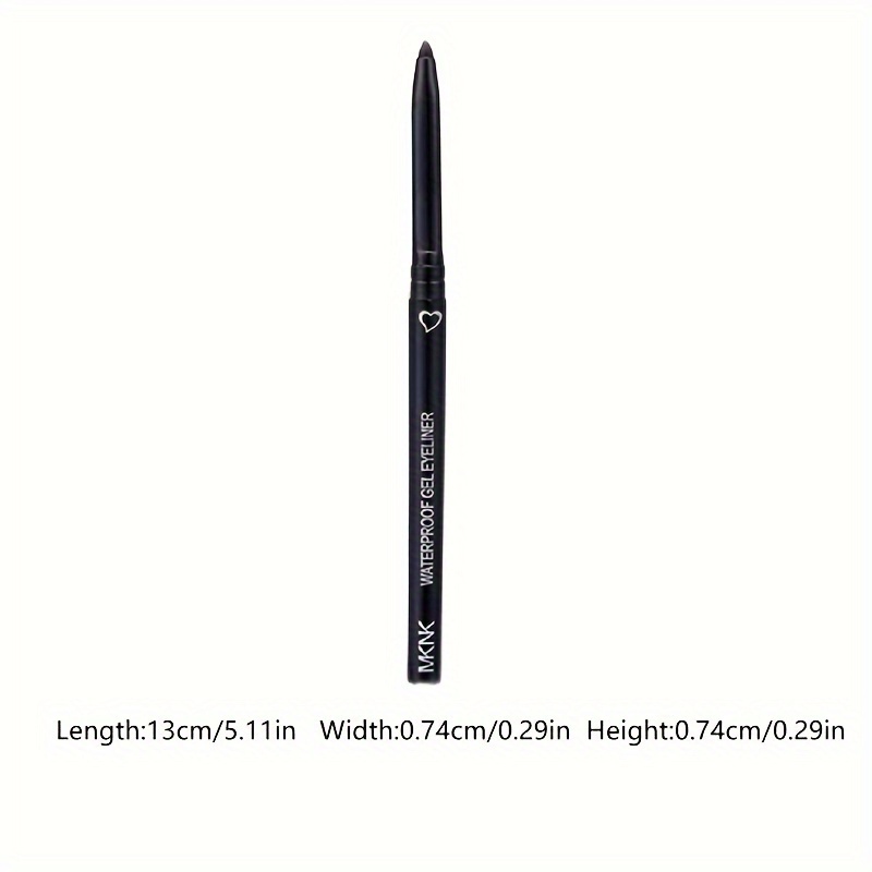 5-Farben-Eyeliner-Stift, wasserfest, langlebig, blau, schwarz, braun, leicht zu tragender Eyeliner-Stift