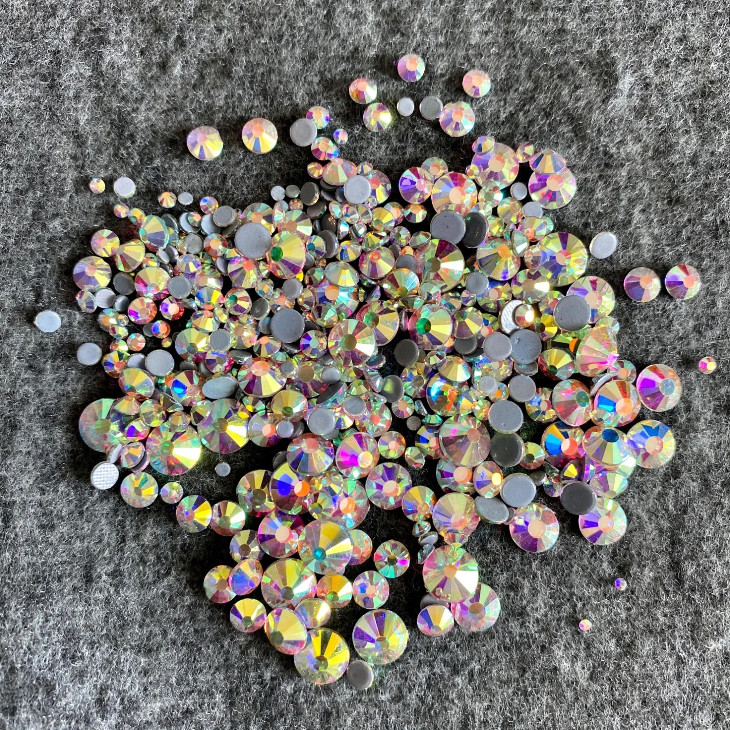 Cristal claro ab hotfix strass vidro strass hot fix strass para arte do prego vestuário tecido decoretions