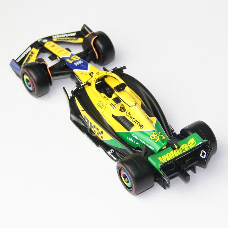 ブーラゴ 1:43 2024 F1 マクラーレン MCL38 モナコ アイルトン セナ GP # 4 ノリス # 81 ピアストリ メルセデス AMG W15 # 44 ハミルトン フォーミュラ カー モデル