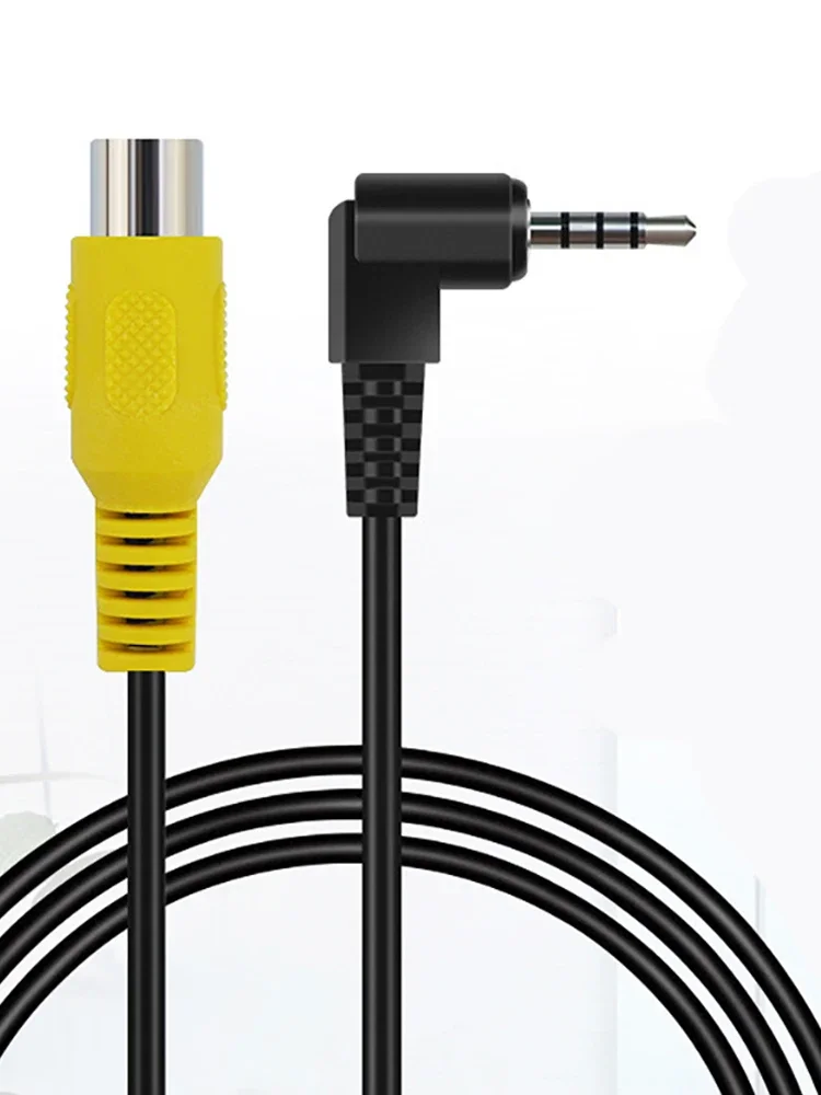 Adapter kabla AV In Video, wtyk AV 2.5mm męski na gniazdo RCA żeńskie, kabel adapter do GPS i kamery cofania, kabel konwerter