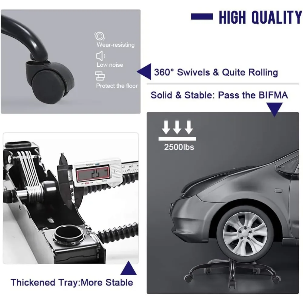 High-Back Gaming Chair PC Office Chairs Computer Racing Chair PU Desk Task Chairs Ergonomic Executive Swivel Rolling