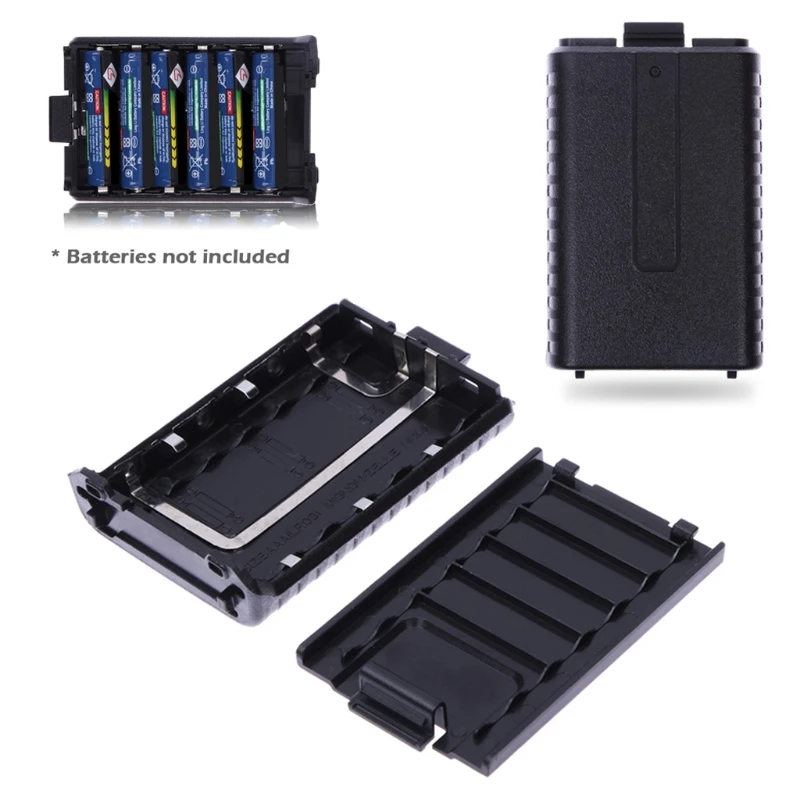 Bộ 6x Pin AAA thay thế cho Hộp vỏ cho Baofeng UV-5R 5RE Two Way Ra P9JD