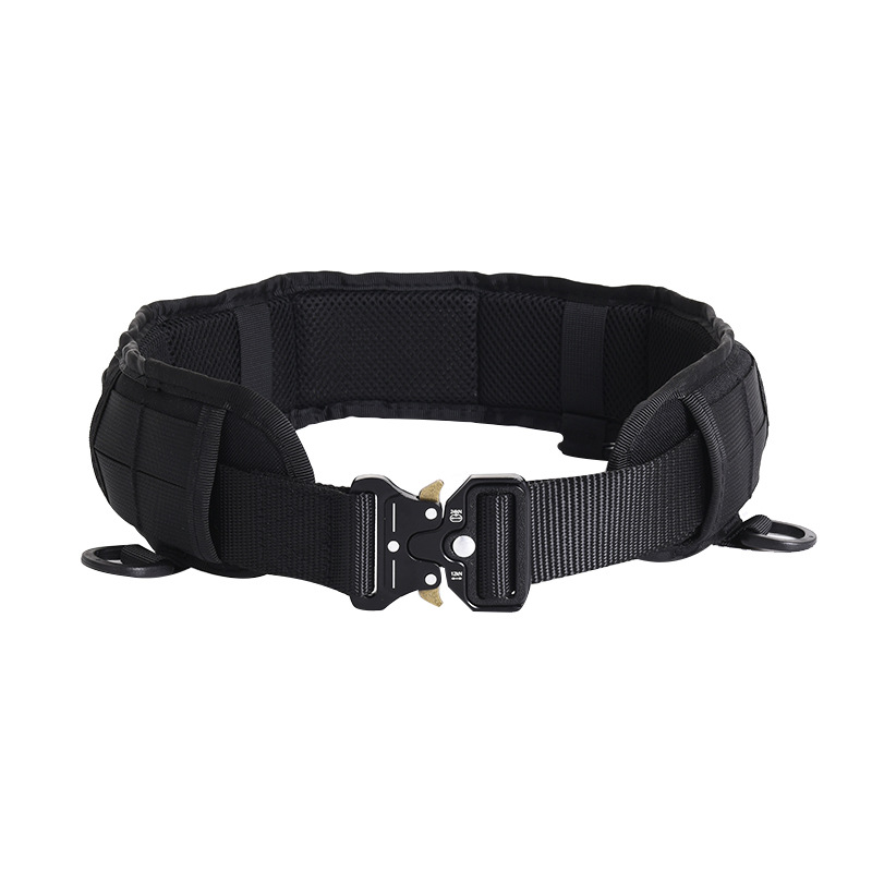 Men's Outdoor Hunting Tactical Belt Multi-Function Buckle Nylon Belt High Quality Outdoors Sport Canvas Belt