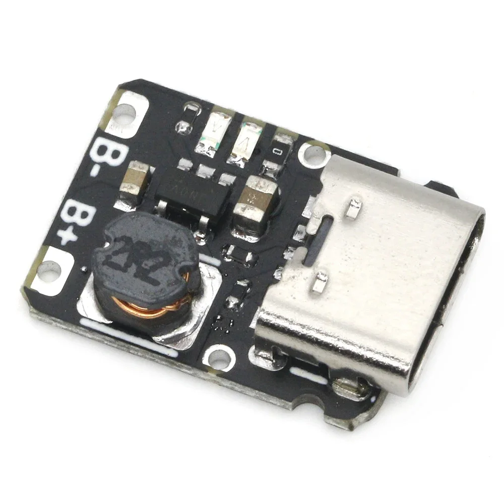 Mini Módulo de carga de batería de litio con salida de 5V boost 18650 tipo C con protección