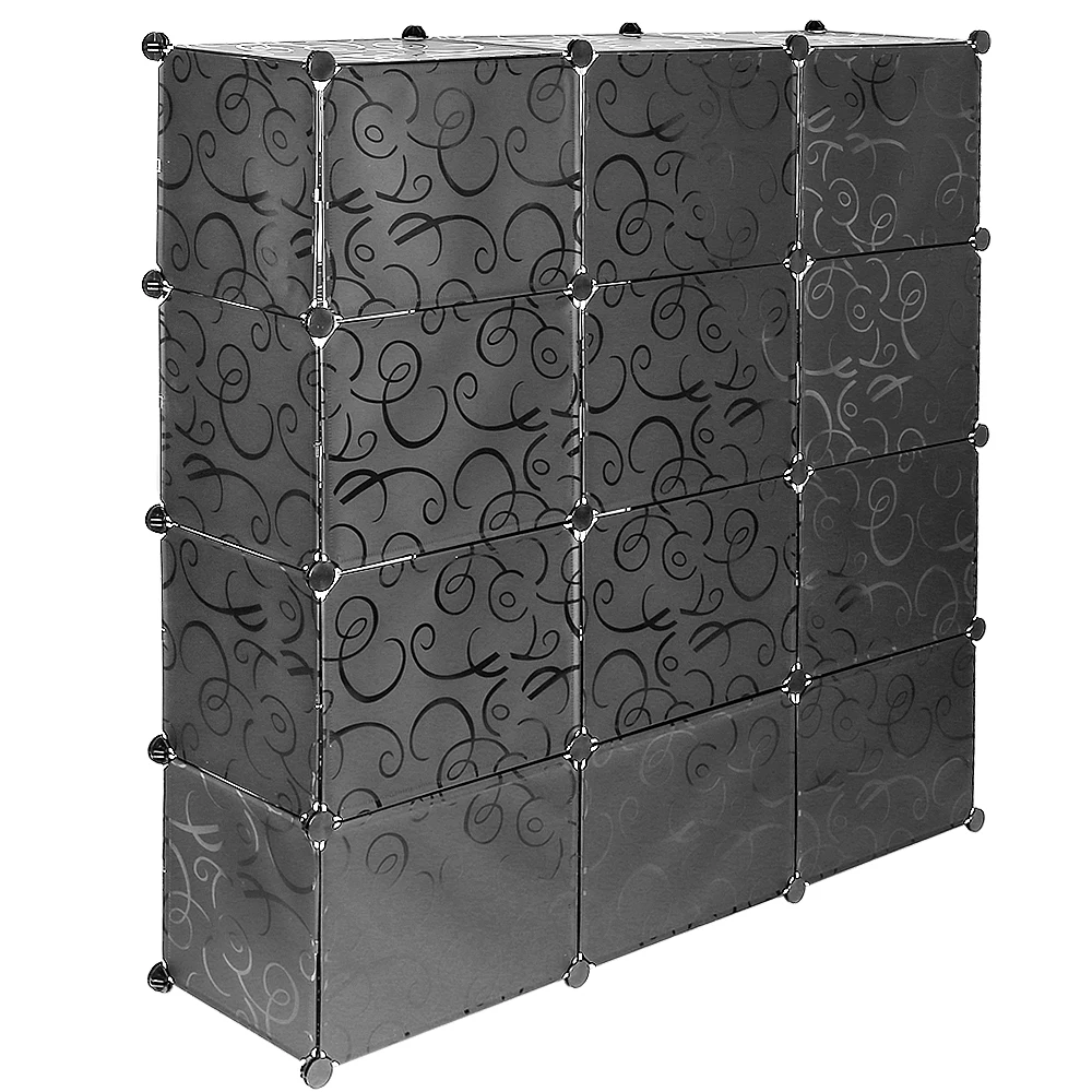Sapateira para 48 pares de sapatos, sapateira com 3 x 8 camadas, para corredor, quarto, entrada, 30 x 40 x 30 cm por compartimento