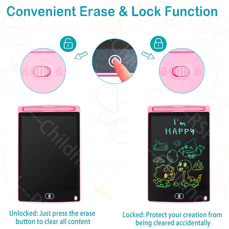 8.5 Inch LCD Writing Tablet Digital Drawing Tablet Handwriting Pads Portable Electronic Tablet Board For kids Birthday Xmas Gift