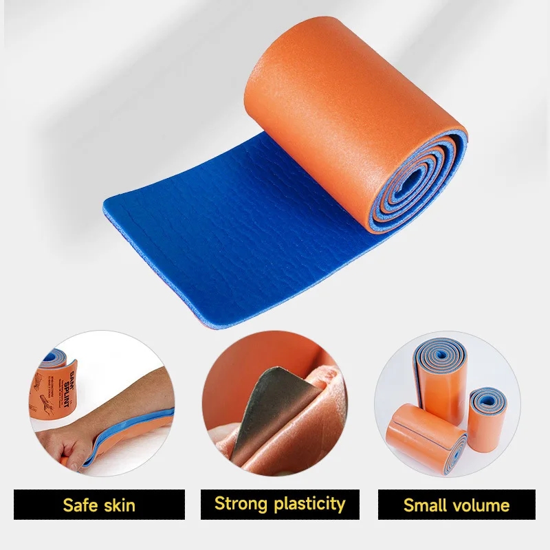 Medical Splint Roll อลูมิเนียมฉุกเฉิน Survival First Aid Fracture คงที่สําหรับคอขาแขนวงเล็บและรองรับ Pet Rescue Splint