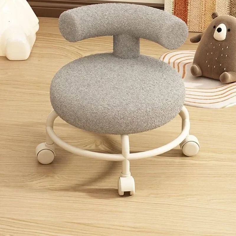 Sgabello Bambini-Chaise Basse avec Dossier pour Bébé, Tabouret pour Enfant de Maternelle, Meubles de Cuisine