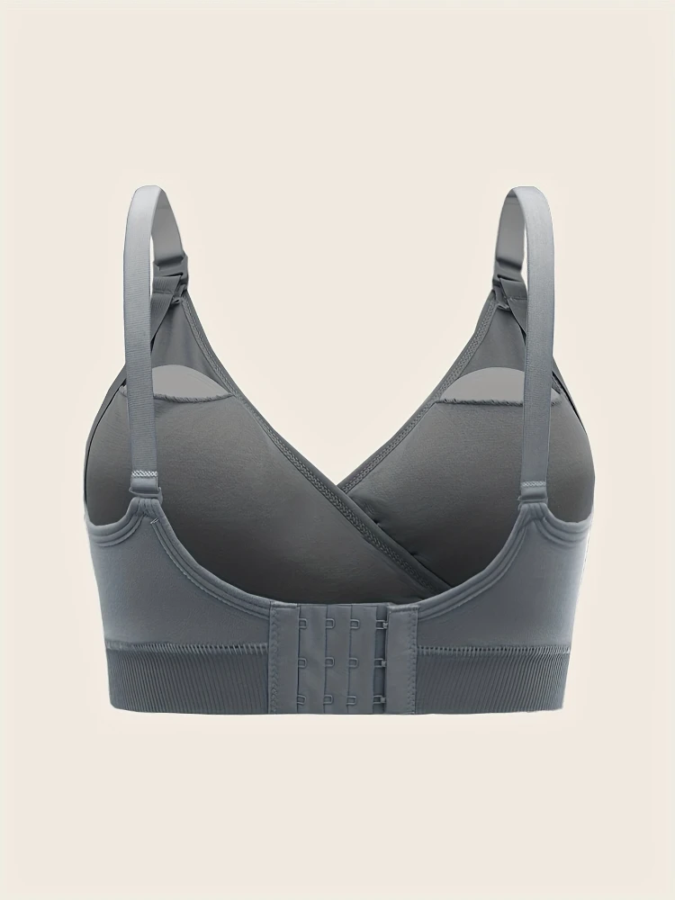 Frente respirável aberto enfermagem sutiã, cueca maternidade, sutiã gravidez, copo cheio, confortável, sem fio, 3 pcs conjunto