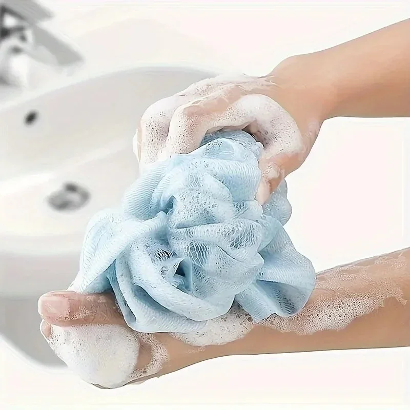 3-delige exfoliërende badset - zachte Loofah en zachte handschoenwashandje voor bodyscrub, spa-benodigdheden |   Eco-vriendelijk veganistisch