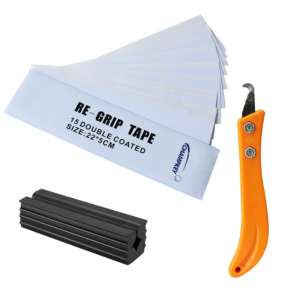 Kit de reparación de palos de Golf, reparación de cinta de agarre de aleación de plástico, herramienta de instalación de reemplazo, hoja de gancho de goma, accesorios deportivos de Golf