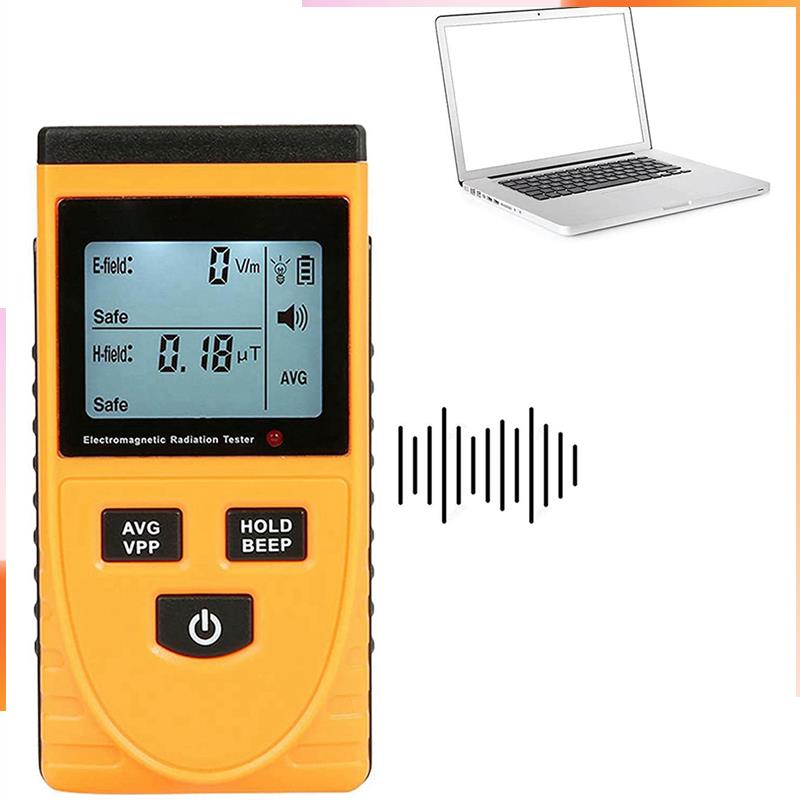 A92Z 2X Socket Radiation Detection,Portable Dosimeter Counter With LCD Display, Radioactive Detector GM3120