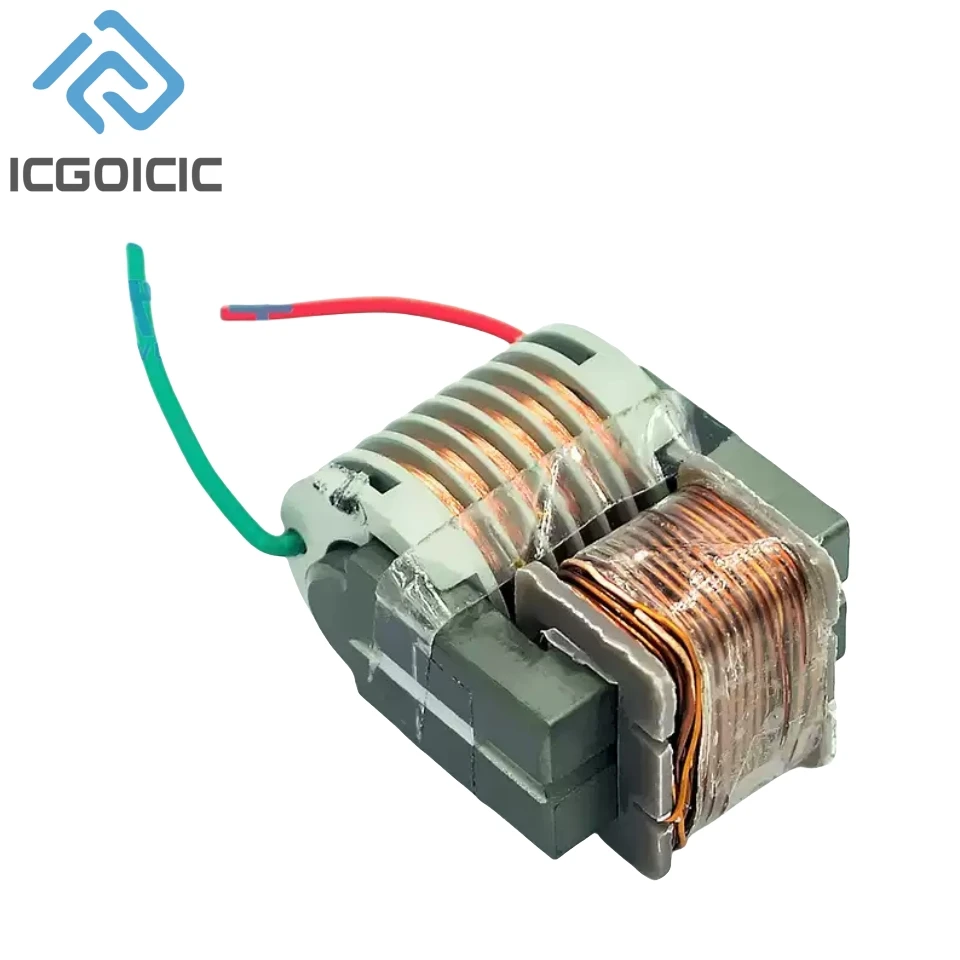 15KV High Frequency DC High Voltage Arc Ignition Generator Inverter Boost Step Up 18650 DIY Kit U Core Transformer Suite 3.7V