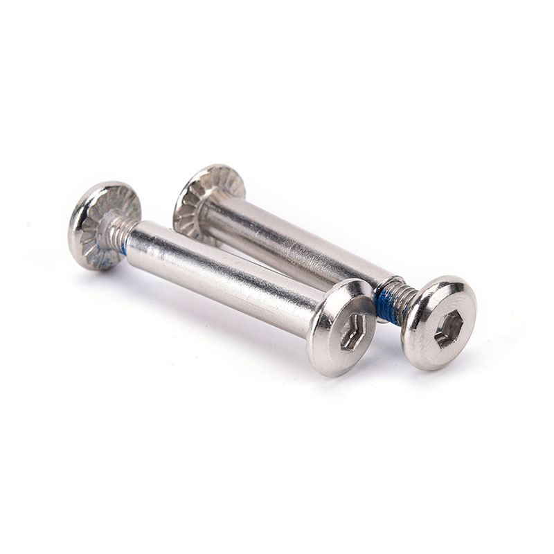 Parafusos para patins macho e fêmea, conjunto de 8 peças, parte, 31 mm