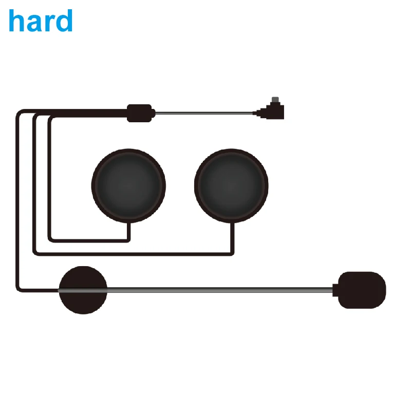 Headset geeignet für Y10/Y10-2x/Y20/Y20-2x/Y20max/Y60/Y70/Y80/Y80-2x/Y06/Q08/Q08-2x/Q58max Motorrad Helm Bluetooth Intercom