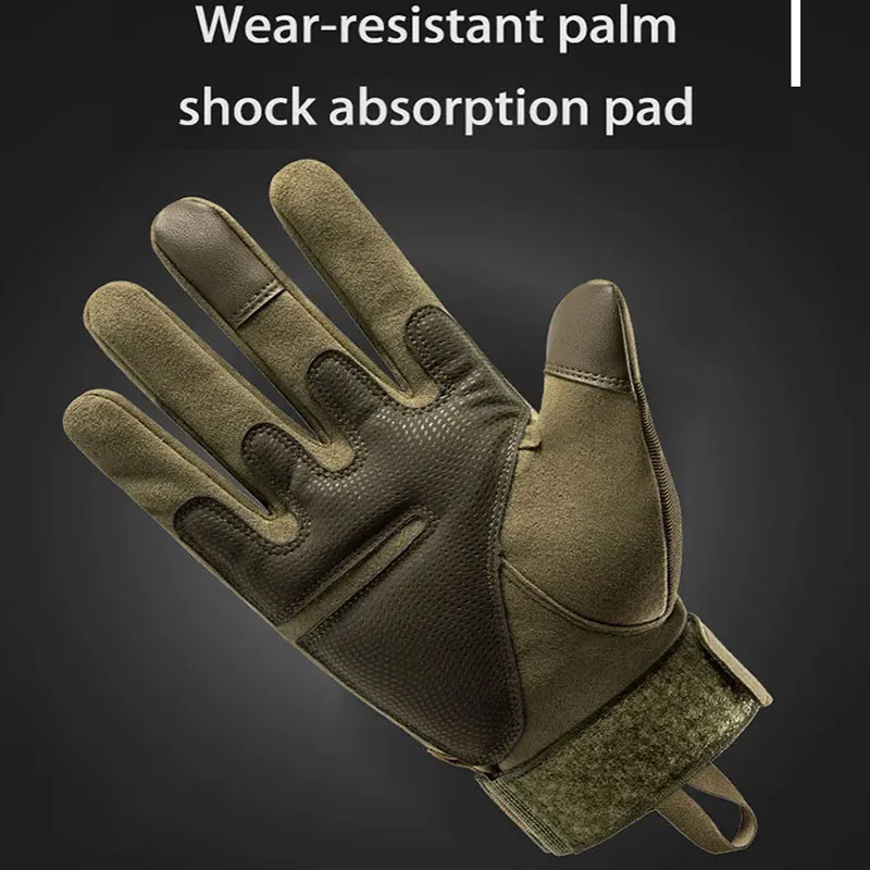 Guantes resistentes al desgaste para montañismo al aire libre para hombres y mujeres, guantes protectores para ciclismo y Fitness
