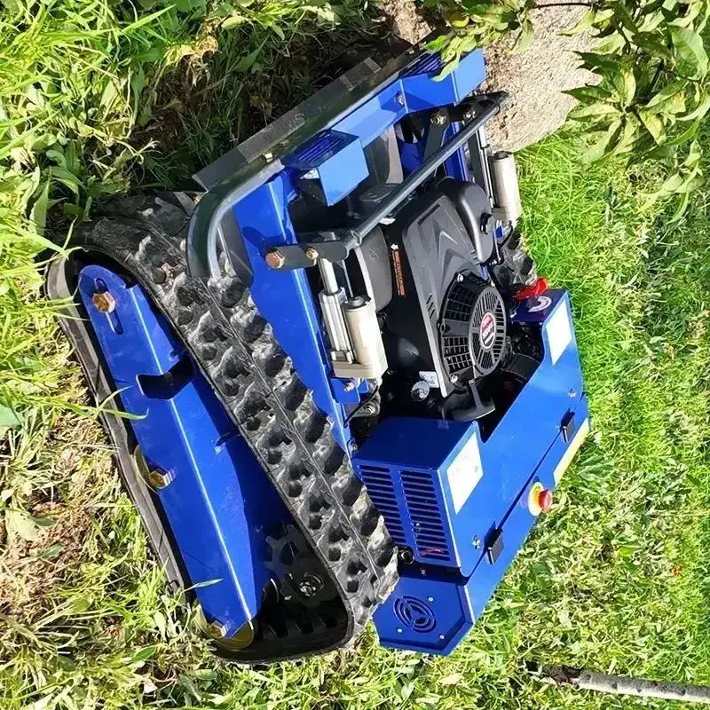 Dostosowana kosiarka do trawy CE/EPA, samohodząca, automatyczna, z zerowym promieniem skrętu, zdalnie sterowana, robot do koszenia trawy i trawników.