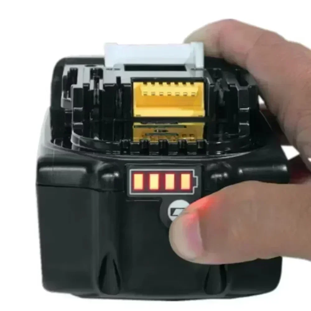 Véritable batterie Makita 18V 6Ah batterie d'outils électriques rechargeables 18V makita avec remplacement LED Li-ion LXT BL1860B BL1860 BL1850