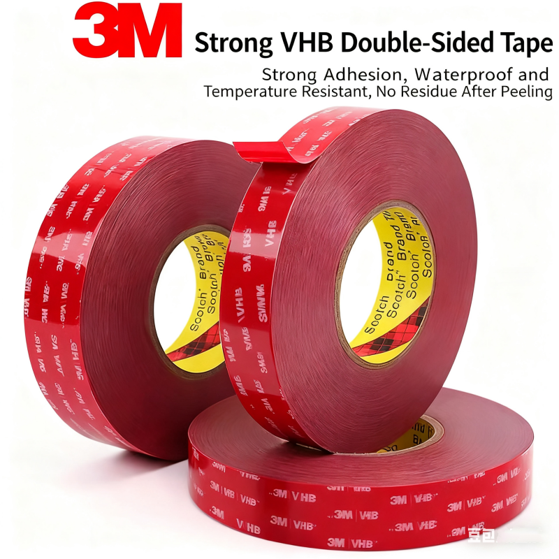 3M Extra Strong Double Sided Tape Adhesive 5604 3m Long 0.4mm Thick for Car Home Industry Special Strong Double-Sided Tape
