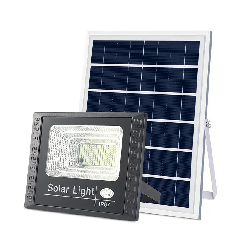 Luces de inundación solares de 30W para exteriores IP67 impermeables con Sensor de movimiento reflector de Control remoto para Patio garaje patio trasero