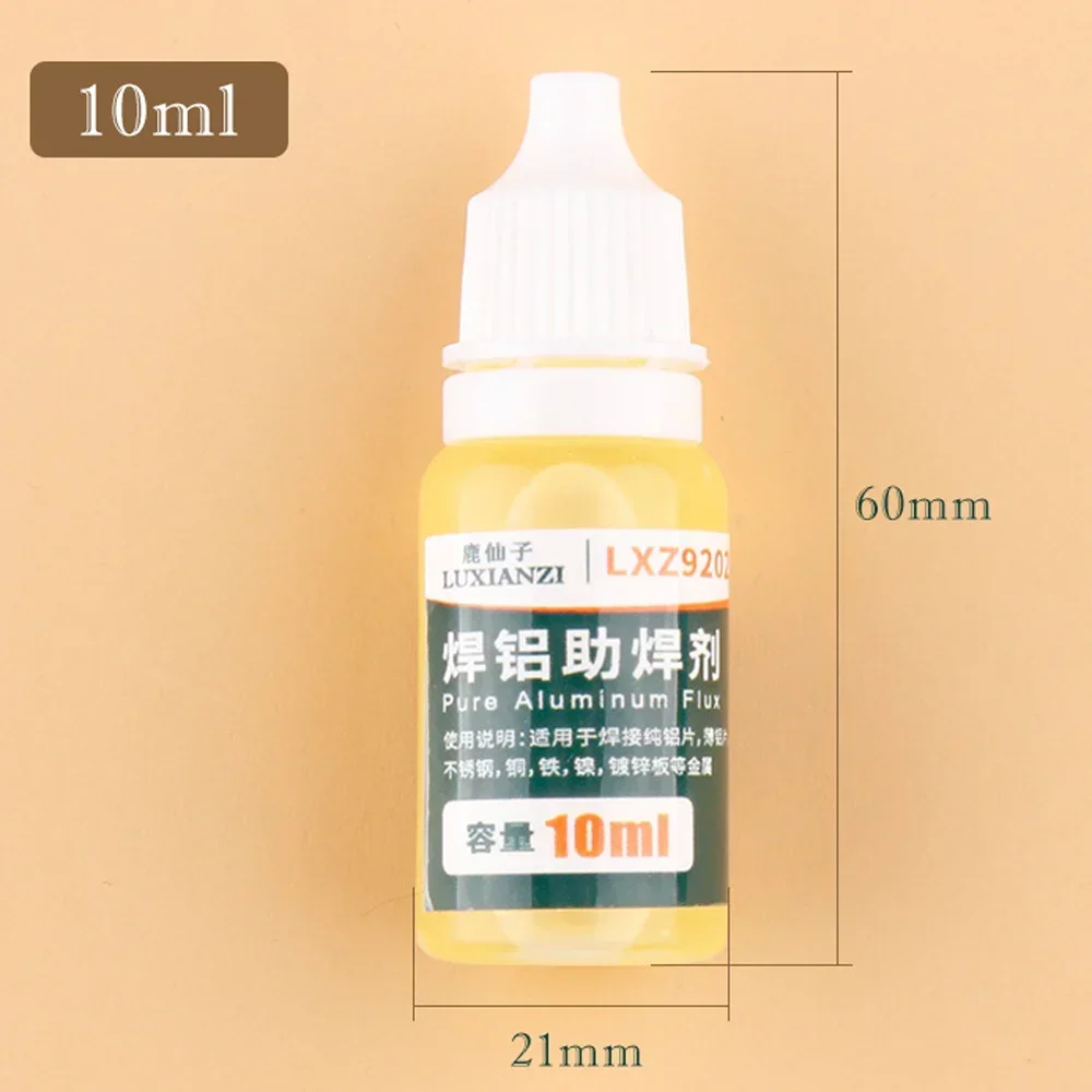 10 ml/ขวดบัดกรี Flux Liquid อลูมิเนียมโลหะ Electronics ทองแดงบัดกรี Flux ไม่มีน้ําทําความสะอาด 18650 แบตเตอรี่บัดกรี