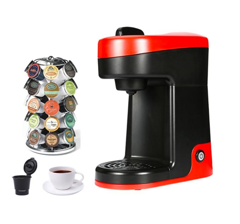 Capsule Coffee Machine, American Style K-Cup Capsule Coffee Machine Small Office Home Espresso Machine