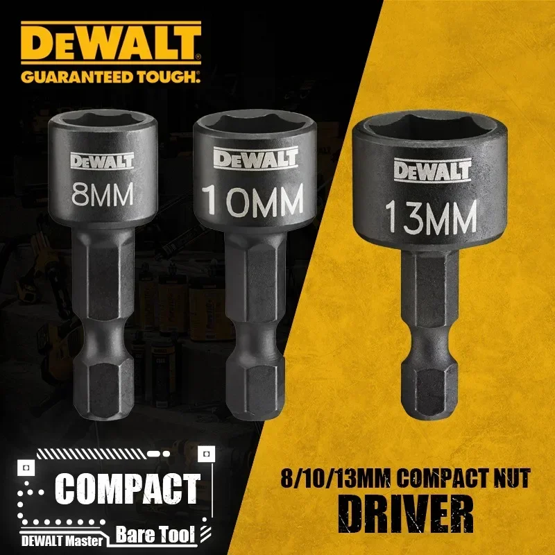 DEWALT N 597434 /DT7462 N 597284 /DT7463 Компактная гайка 8/10/13 мм Набор отверток Аксессуары для электроинструментов