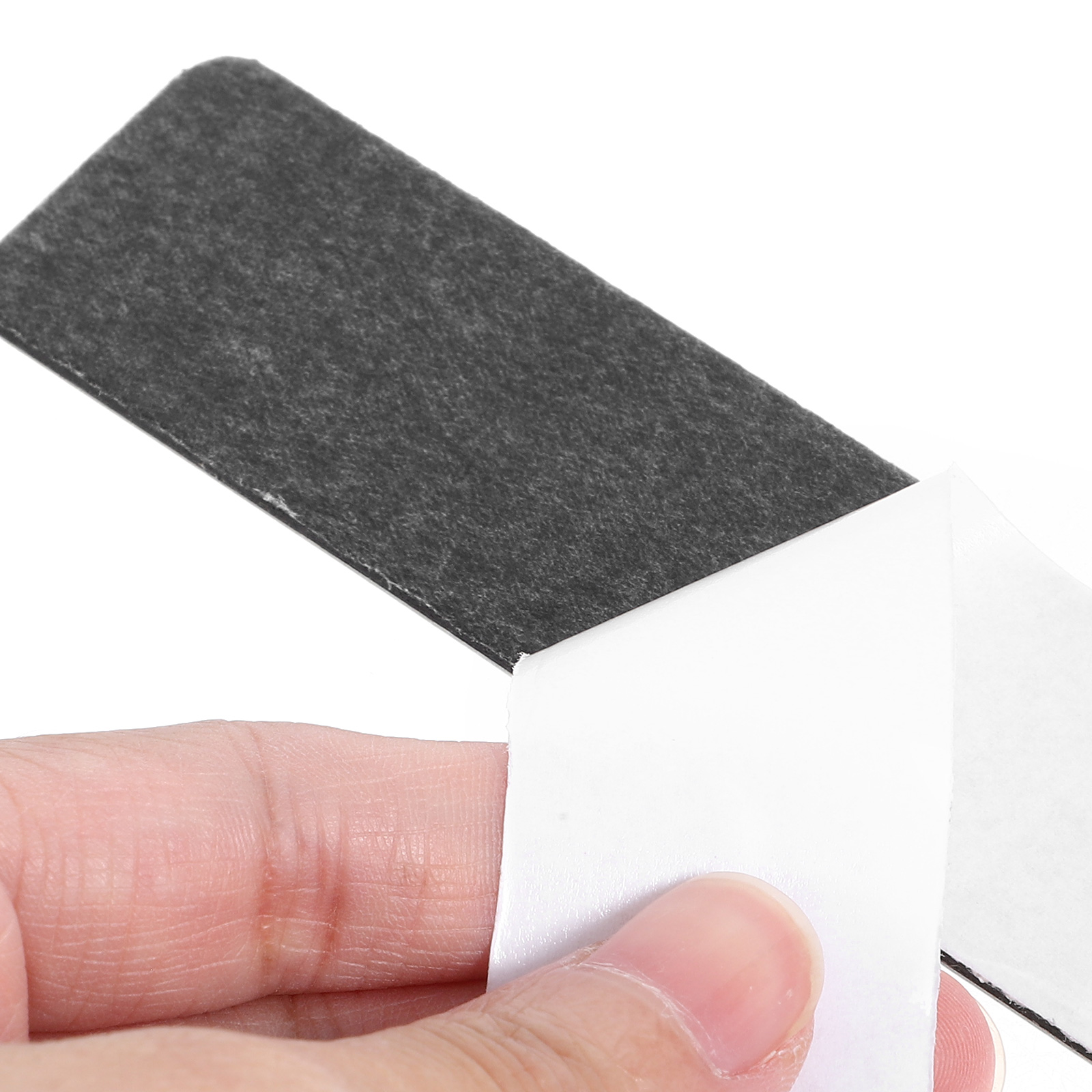 Striscia magnetica in lamiera di ferro per bacheca da 2 pezzi per pannelli magnetici in metallo da parete strisce per pareti con supporto adesivo non frigorifero