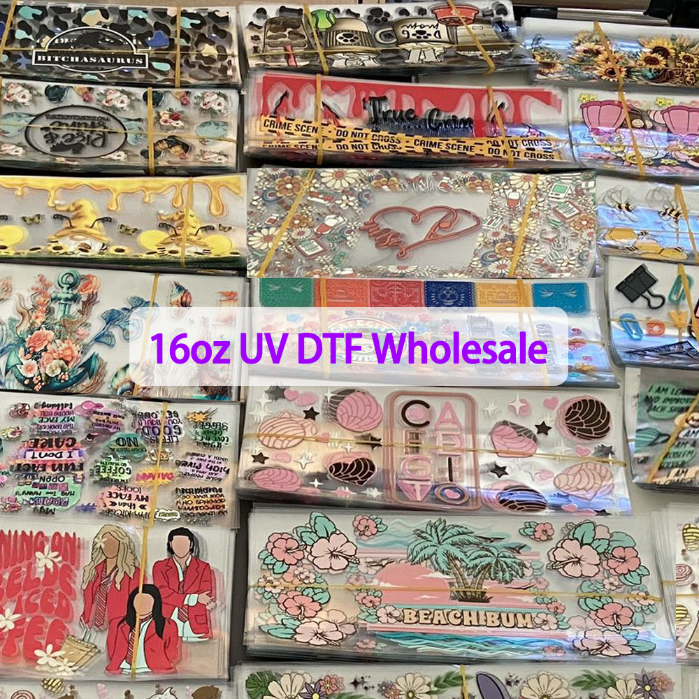 Envolturas de copa UV DTF