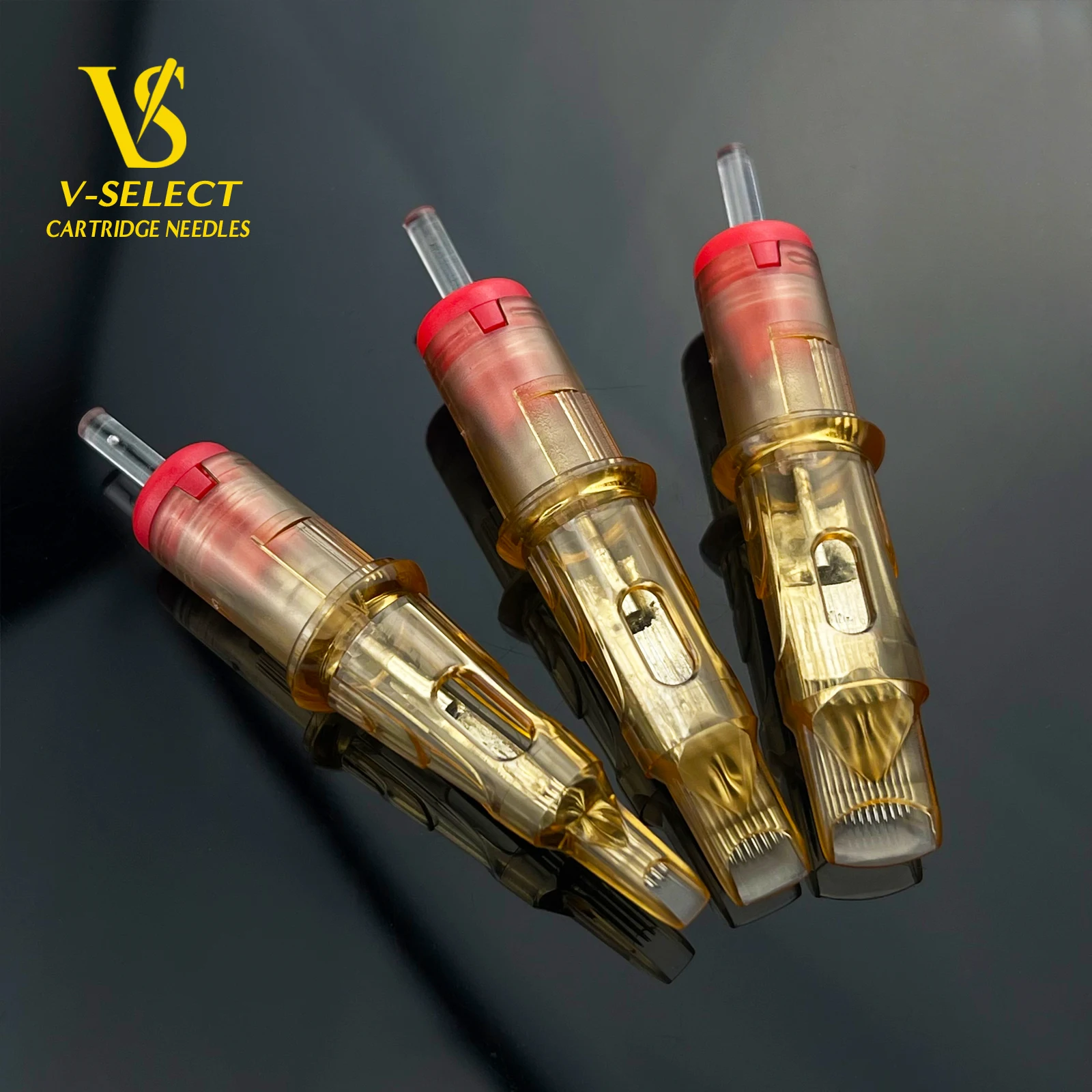 Agujas para cartuchos de tatuaje EZ V-Select # 10 0,30 mm bugpin curvo Magnum redondo Magnum desechable aguja de tatuaje suministros 20 unids/caja