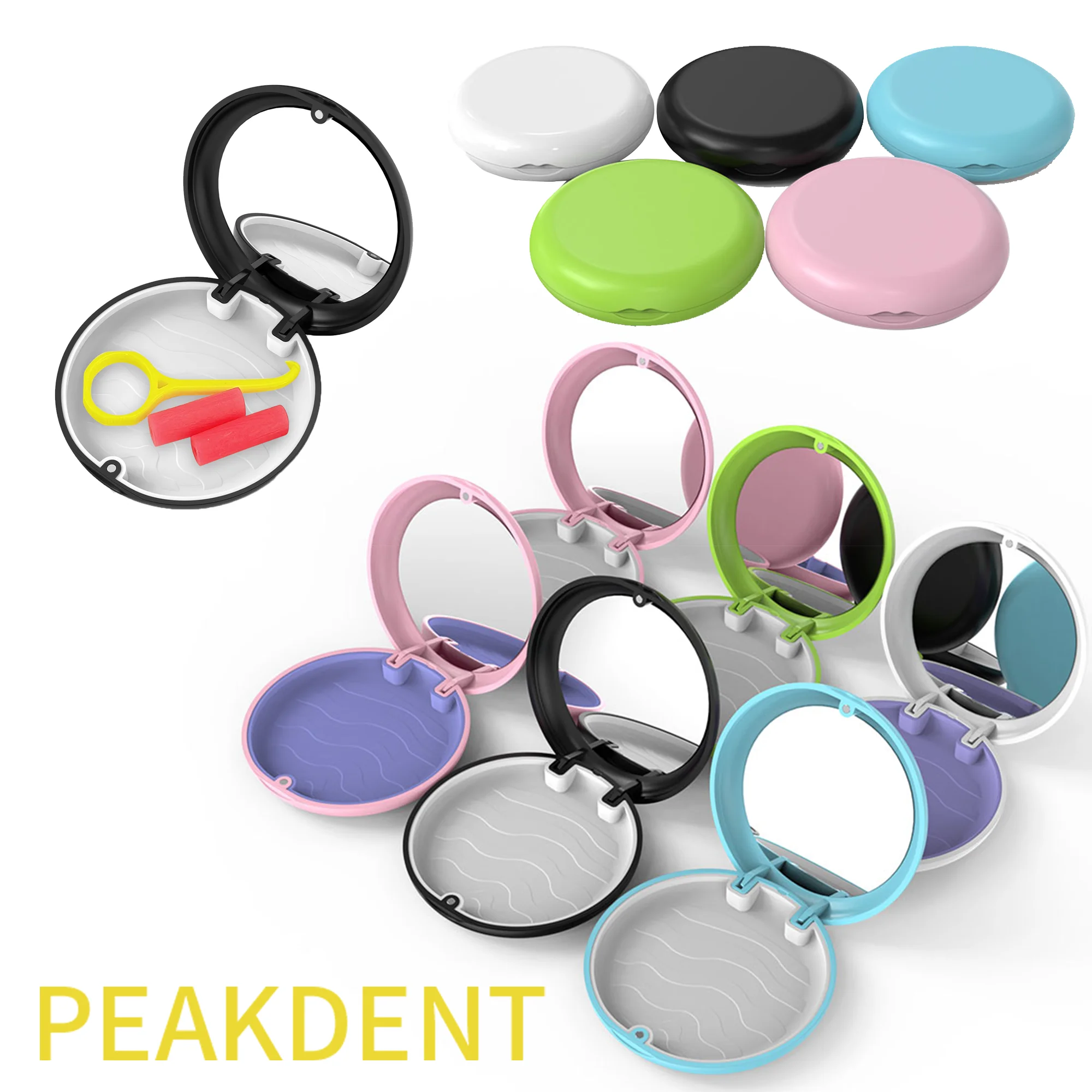 Denture Storage Box Orthodontic Aligner Retainer Braces Storage Box Braces Aligner Case Oral Care Tool Organizer Hot