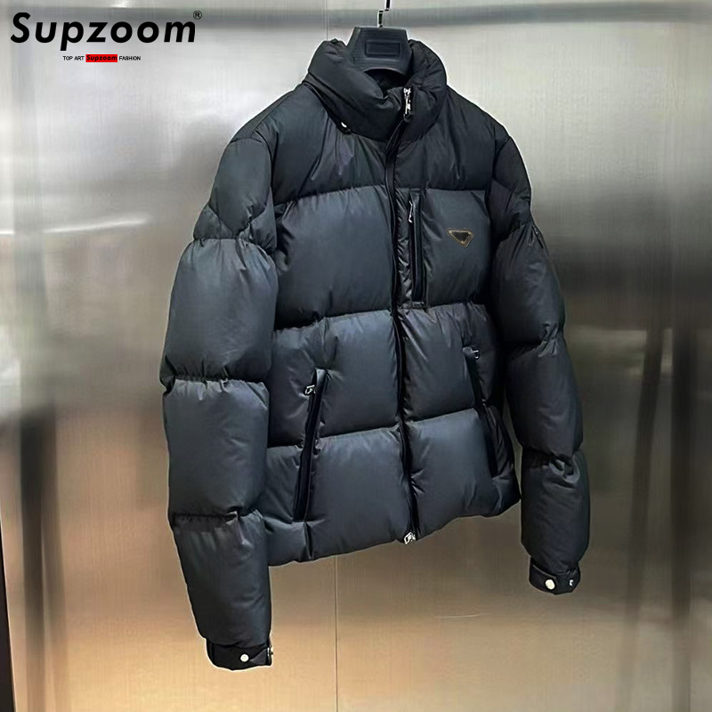 Supzoom New Arrival Top Fashion Logo Male Popular Clothes Thickened Handsome Warm Collar Casual  Winter Down Jackets Men