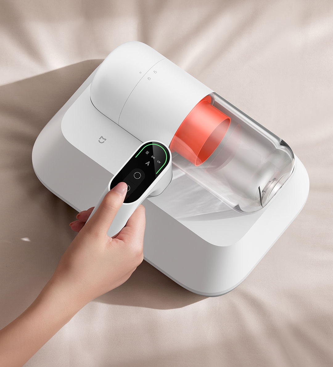 XIAOMI MIJIA Escova removedora de ácaros a vácuo Pro B402CN 220V 400W versão chinesa com adaptador