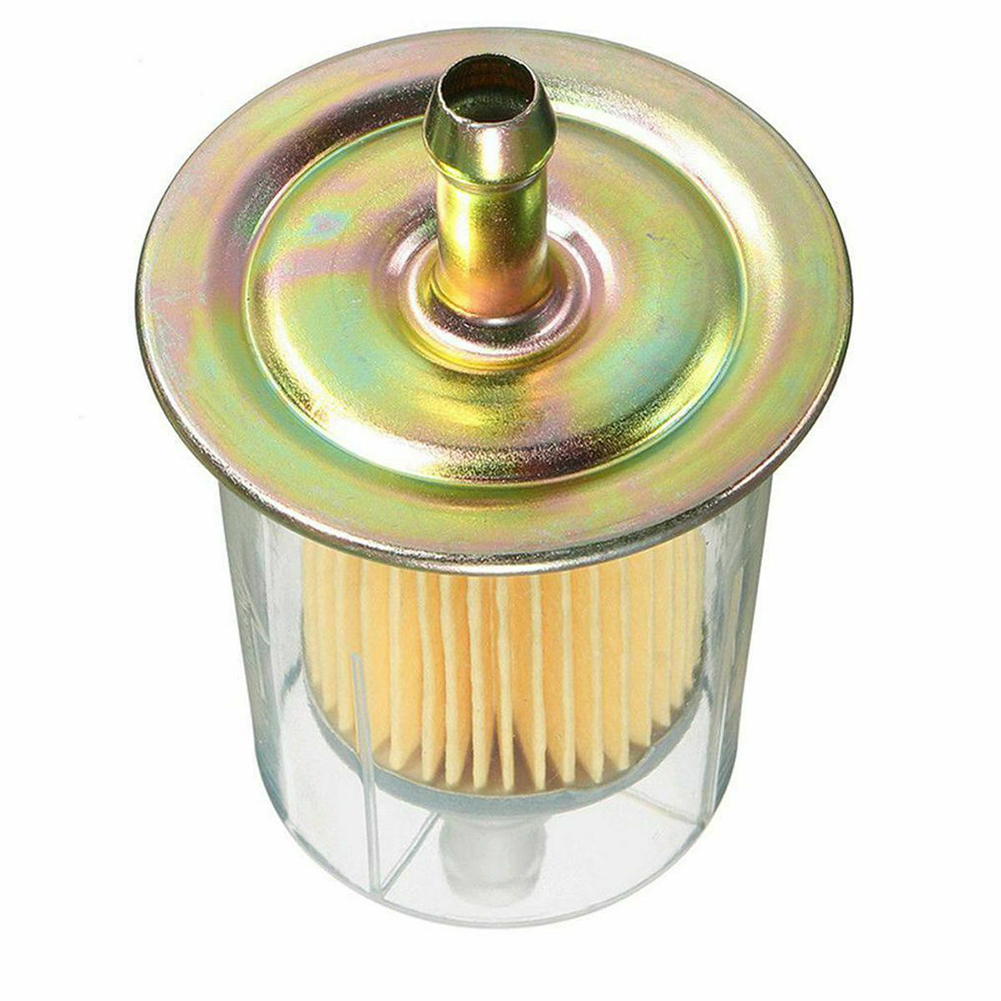 1 pc ガソリンフィルターディーゼル特大燃料フィルターユニバーサル RV インライン燃料ラインガーデンツールスクーターオートバイ車の部分