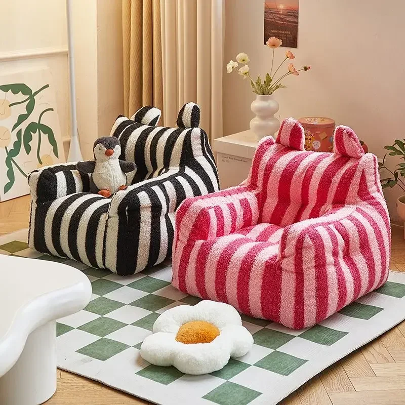 Bean Bag เด็กโซฟานั่งสนับสนุนที่นั่ง Pleochroic เด็กโซฟา Plush สบาย Kinderzitjes เด็กเฟอร์นิเจอร์ห้อง