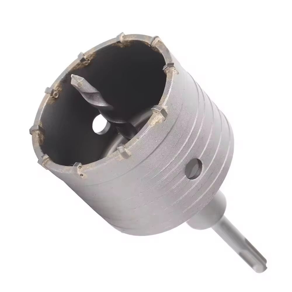 1 pz 30-150mm corona di perforazione per sega a tazza per muro di cemento SDS PLUS set di punte per trapano a percussione con albero tondo strumento per taglierina per pietra di cemento