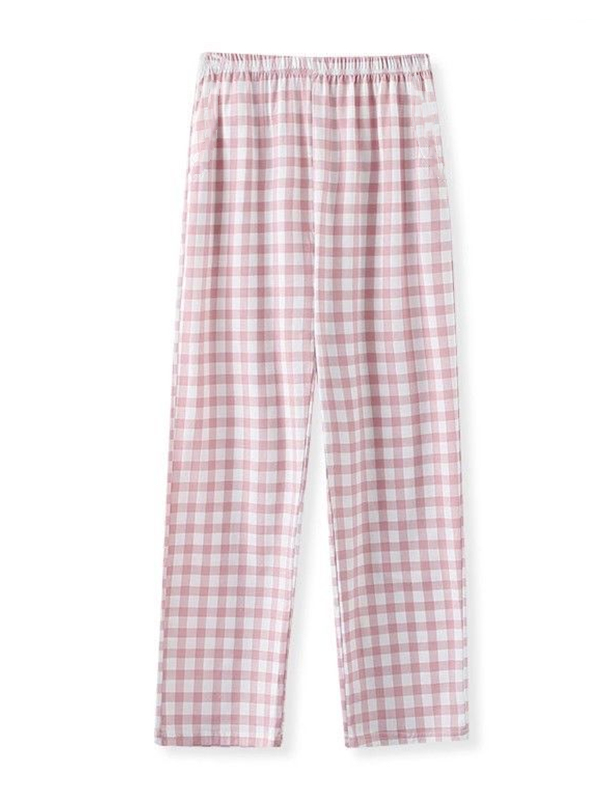 Cotton Wide Leg Pants Women's Summer Thin New Home Spwear Casual Loose BF Lazy Sle Straight Cut Trousers