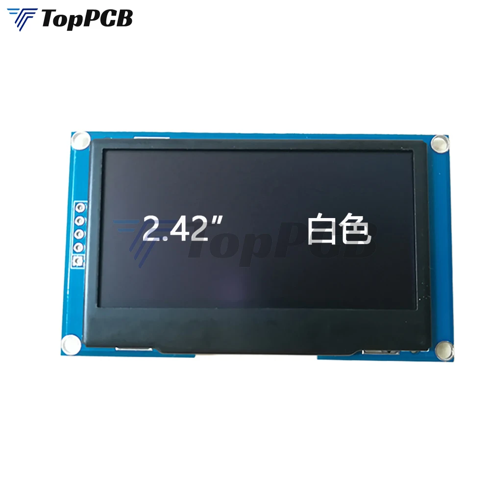 Módulo de pantalla OLED SSD1309 de 2,42 pulgadas 128*64 12864 pantalla I2C IIC 3,3 V blanco azul verde amarillo para Arduino Raspberry Pi