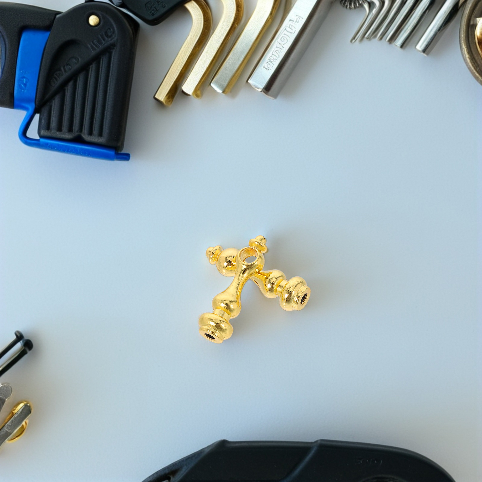 10 Stück Metall Galerie Spindeln Glas Geländer Pfostenkappe Möbel Hardware Zubehör für Weinschränke Servierwagen