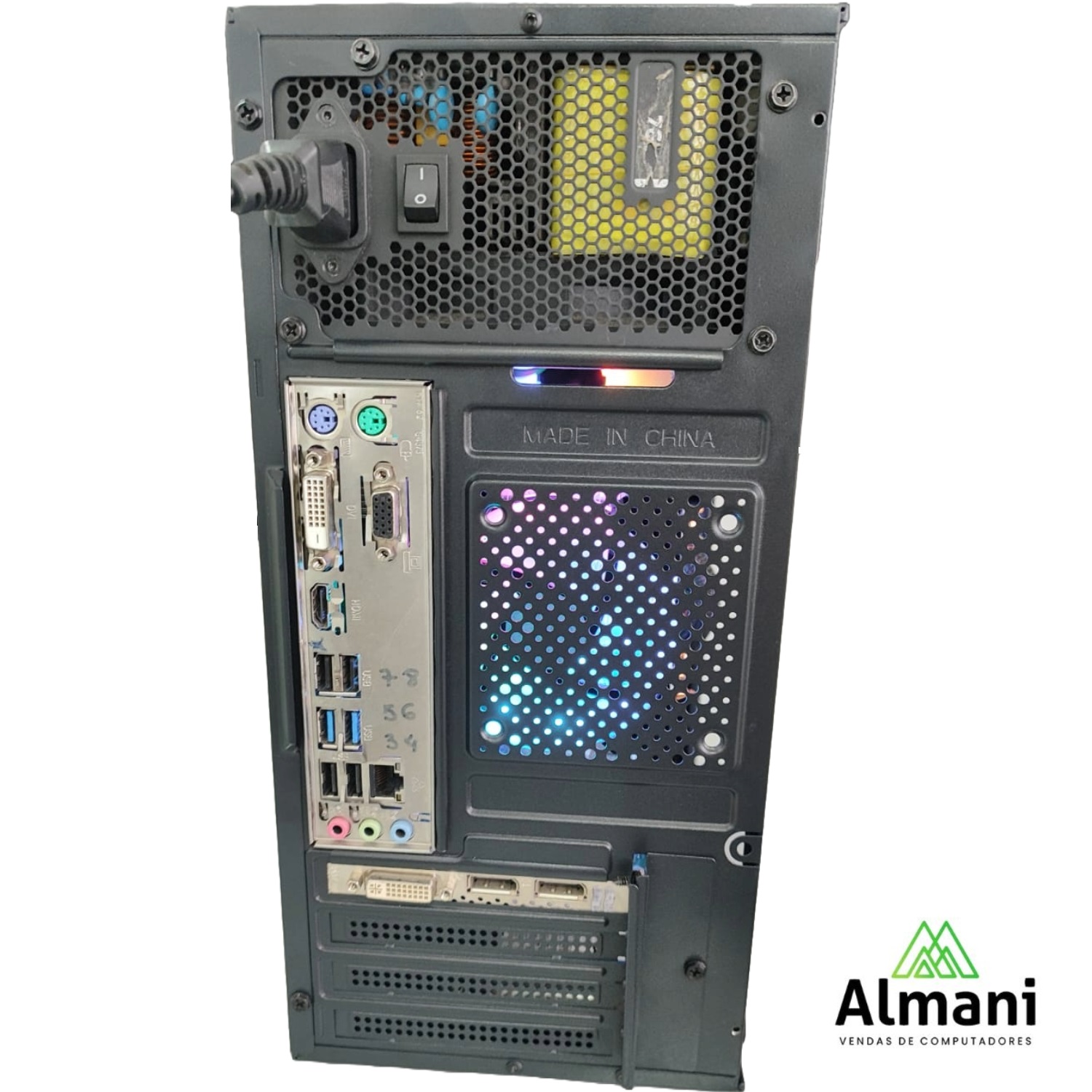 DESKTOP GAMER CORE I5 6400T M2 256 GB HD 1 TB 16 GB RAM NVIDIA T400 4GB - WIN10 PRO - MT