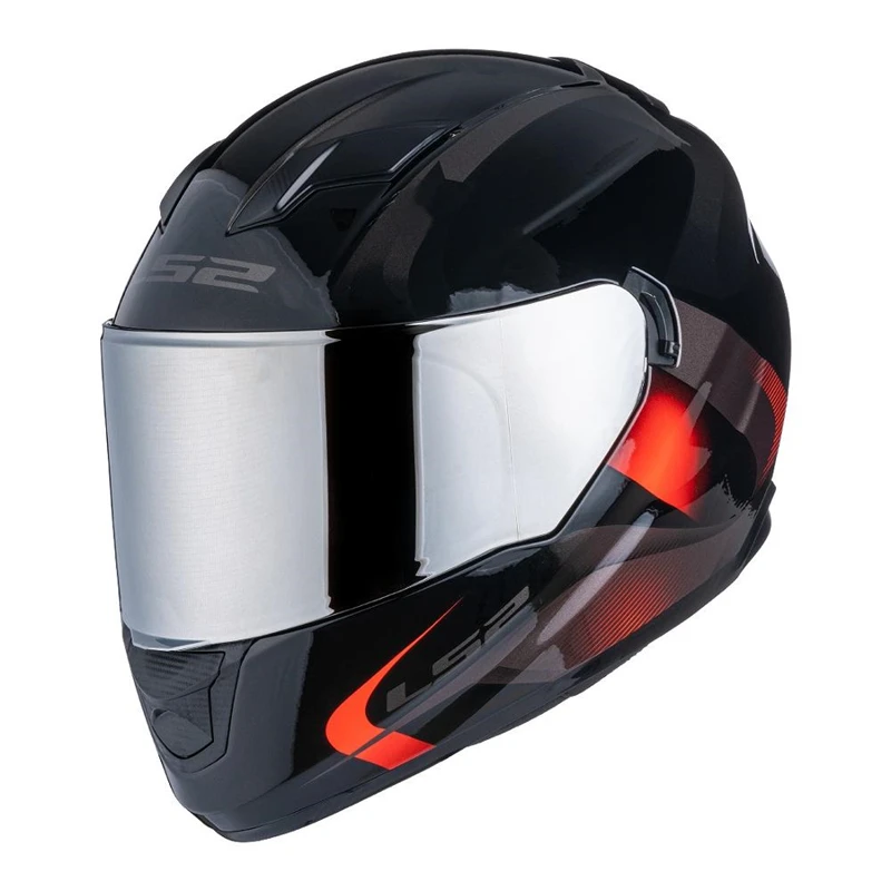 Viseras LS2 para casco de motocicleta FF320 Stream FF353 Rapid FF328 FF800, reemplazo Original de lente Extra, negro, iridio y plata