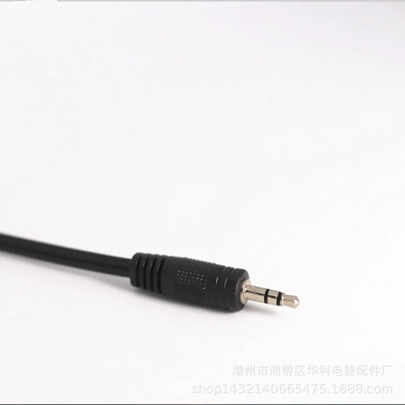 高品質銅3.5ミリメートル男性ジャック3.5ミリメートルaux補助ケーブルコードにav 2 rcaメスステレオ音楽オーディオケーブル