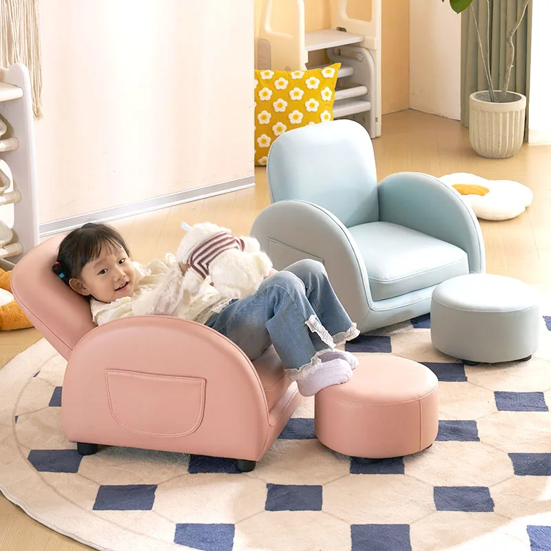 Chairs Children Folding Chair Child Kids Foldable Sofa Girl Baby Armchair From Couch Lazychild Sillon Infantil Pouf Girls Pufff